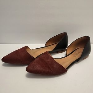 Madewell D'orsay Flats Size 7